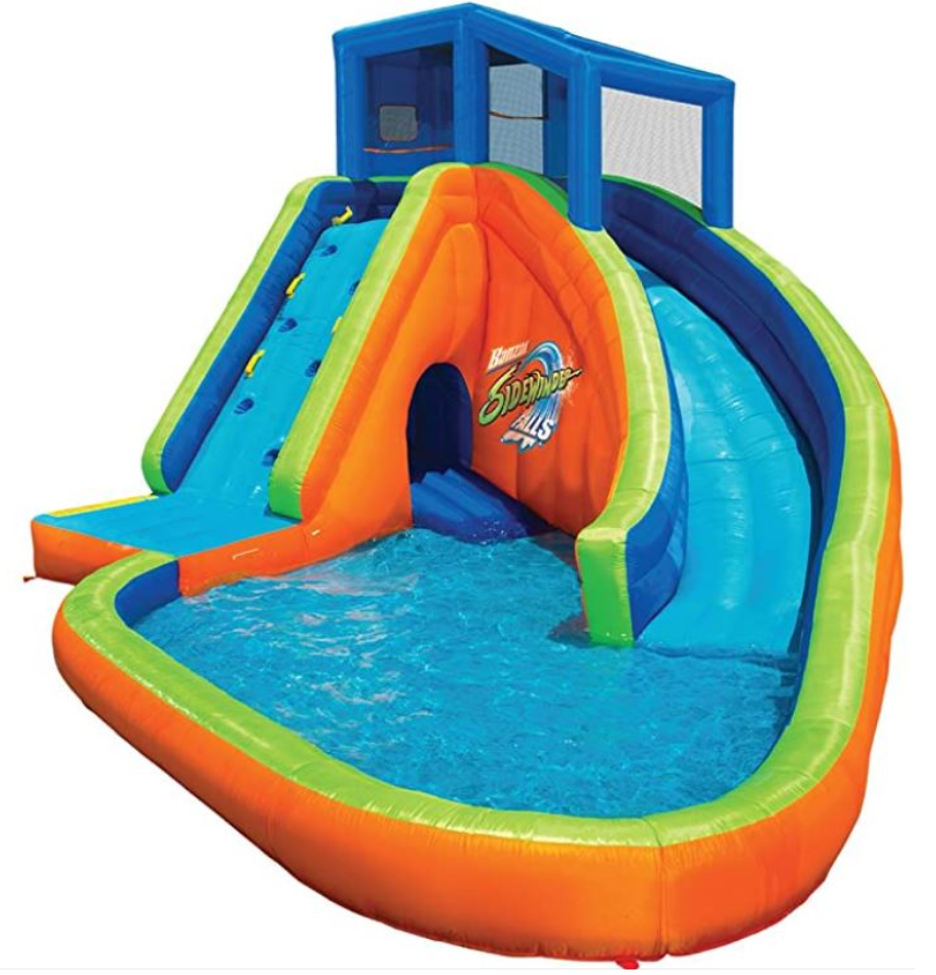 BANZAI Sidewinder Falls Inflatable Water Slide 