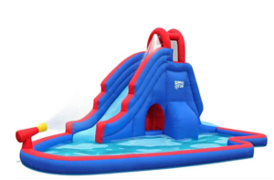 Sunny and Fun Inflatable Water Slide