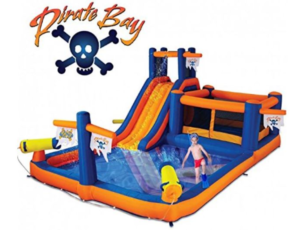 Blast Zone Pirate Bay-Inflatable Water Park