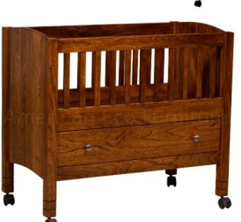 American Eco Furniture Baby Crib