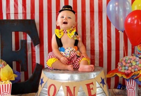 1st Birthday Party Theme with a Costume 